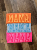 Mama neon blue