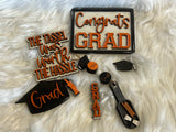 Graduation tier tray decor